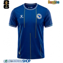Maglie da calcio Bosnia ed Erzegovina Prima Maglia Bambino Mondiali 2026  Manica Corta + Pantaloni corti)
